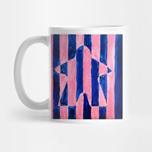 Striped Meep Mug